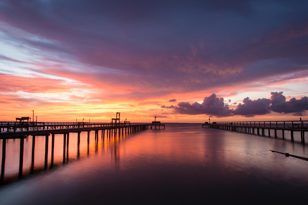 Calm water